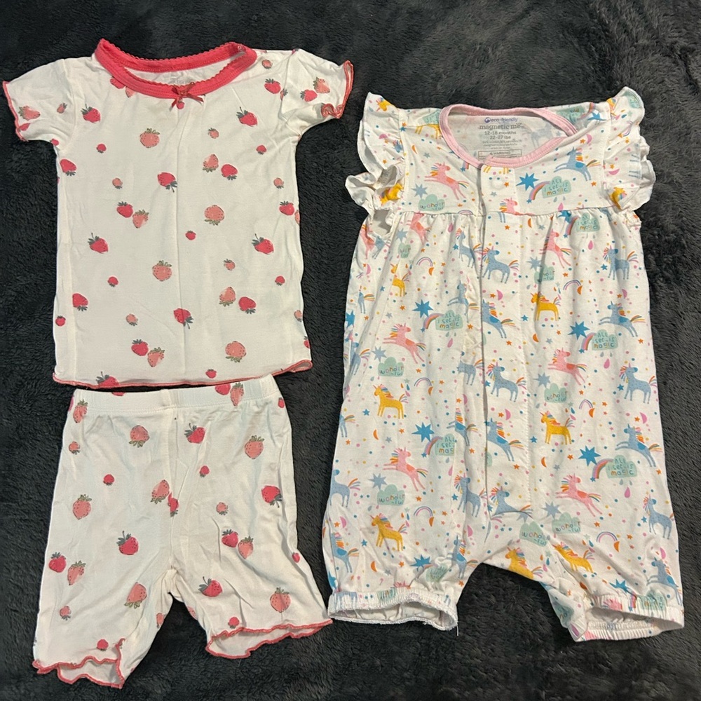 18 month baby girl pajamas